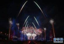 วัดฝอกวงซานจัดแสดงแสงสีสุดอลังการ! วัดฝอกวงซานจัดแสดงแสงสีสุดอลังการ!