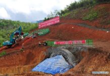 อนาคตแห่งความรุ่งเรือง! การก่อสร้างทางรถไฟจีน-ลาว