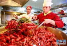 กุ้งเครฟิชติดตลาดเจียงซู