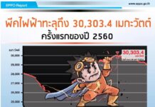 พีคสุด! ประชาชนใช้ไฟฟ้าวันที่ 4 พ.ค. มากสุดในรอบปี