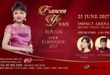 Francis Yip live concert in Bangkok 25-06-2017