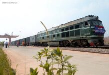 เปิดบริการ! รถไฟบรรทุกสินค้าระหว่างจีน-คาซัคสถาน