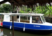 ทดลองนั่งเรือพลังงานแสงอาทิตย์ต้นแบบ Green KU SRC I
