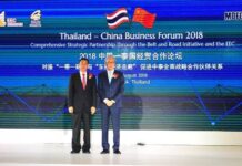 Thailand – China Business Forum 2018