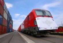 เจียงซูเดินรถไฟสินค้าสู่ยุโรป-อาเซียน สูงเป็นประวัติการณ์ในปี 2022