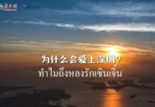 ทำไมถึงหลงรักเซินเจิ้น?