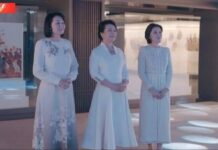 ภริยาสี จิ้นผิง พร้อมภริยาผู้นำเอเชียกลางเยี่ยมชมแหล่งศิลปะวัฒนธรรมจีนในเมืองซีอาน